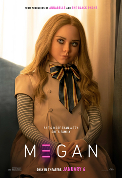 M3GAN (2023) film poster